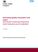Screening Quality Assurance visit report: NHS Breast Screening Programme North Derbyshire and Chesterfield 